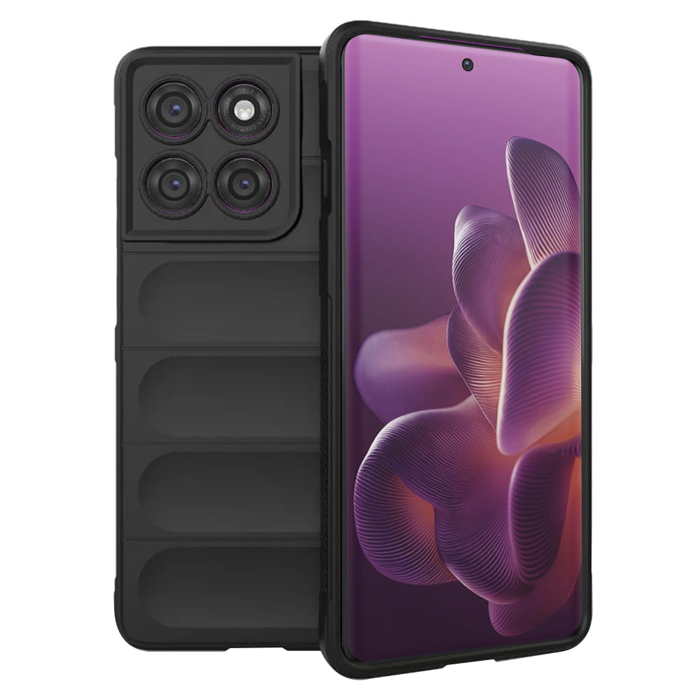 Husa pentru Motorola Edge 60 Pro, Techsuit, Magic Shield, Neagra