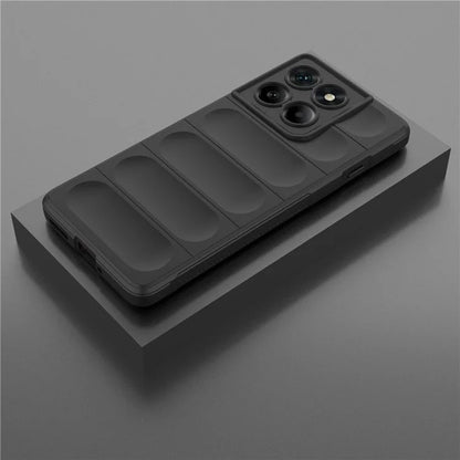Husa pentru Motorola Edge 60 Pro, Techsuit, Magic Shield, Neagra