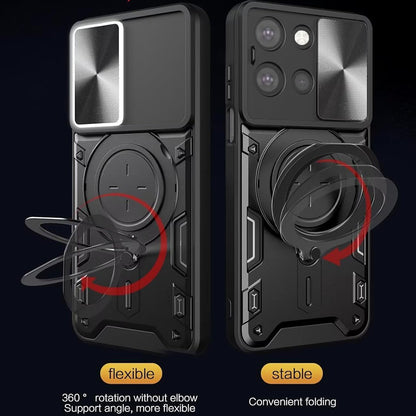 Husa pentru Motorola Edge 70 Fusion, Techsuit, CamGuard Pro, Albastra