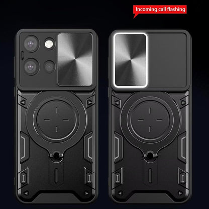 Husa pentru Motorola Edge 70 Fusion, Techsuit, CamGuard Pro, Neagra