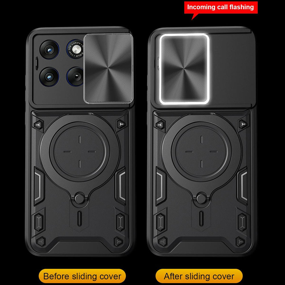 Husa pentru Motorola Edge 70 Fusion, Techsuit, CamGuard Pro, Rosie