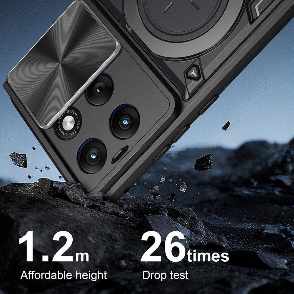 Husa pentru Motorola Edge 70 Fusion, Techsuit, CamGuard Pro, Rosie