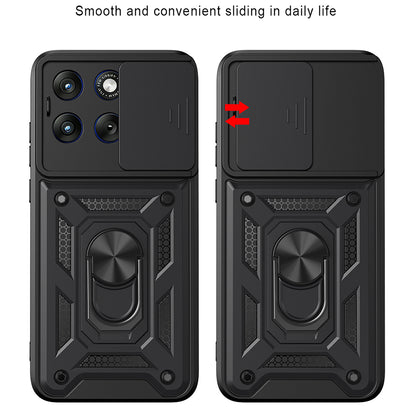 Husa pentru Motorola Edge 70 Fusion, Techsuit, CamShield, Aurie