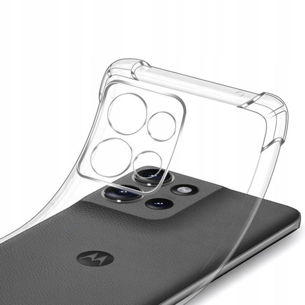 Husa pentru Motorola Edge 70 Fusion, Techsuit, Shockproof Clear, Transparenta
