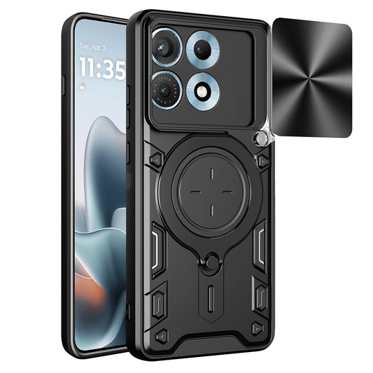 Husa pentru Motorola Edge 70 Max, Techsuit, CamGuard Pro, Neagra