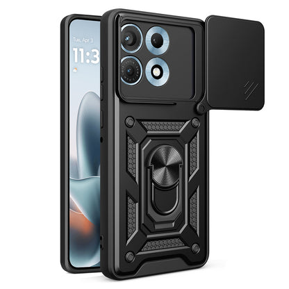 Husa pentru Motorola Edge 70 Max, Techsuit, CamShield, Neagra