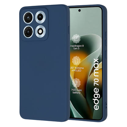 Husa pentru Motorola Edge 70 Max, Techsuit, SoftFlex, Bleumarin