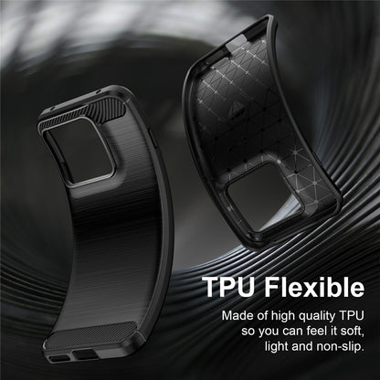 Husa pentru Motorola Edge 70 Pro, Techsuit, Carbon, Neagra