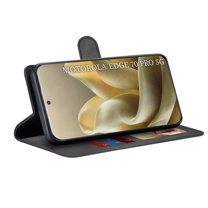 Husa pentru Motorola Edge 70 Pro, Techsuit, Diary Book, Neagra