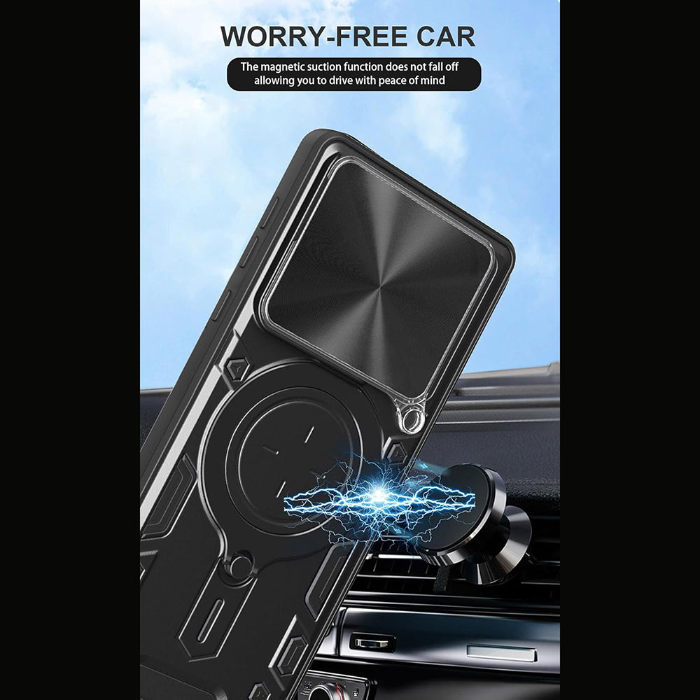 Husa pentru Motorola Edge 70, Techsuit, CamGuard Pro, Mov