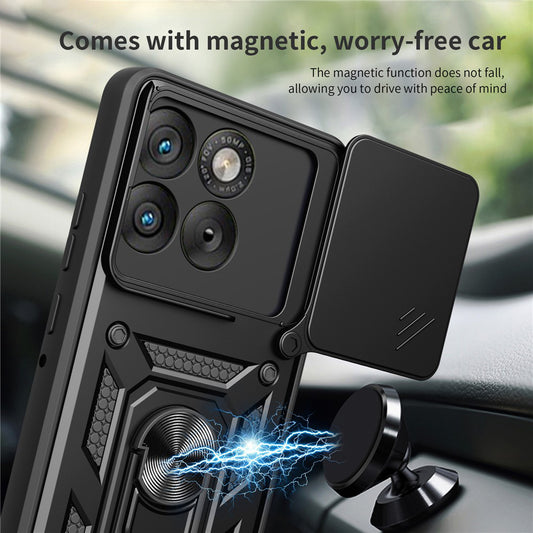 Husa pentru Motorola Edge 70, Techsuit, CamShield, Aurie