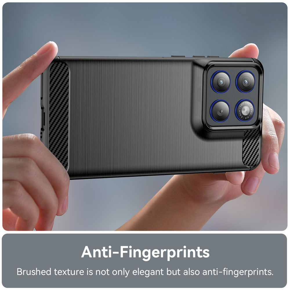 Husa pentru Motorola Edge 70, Techsuit, Carbon, Neagra