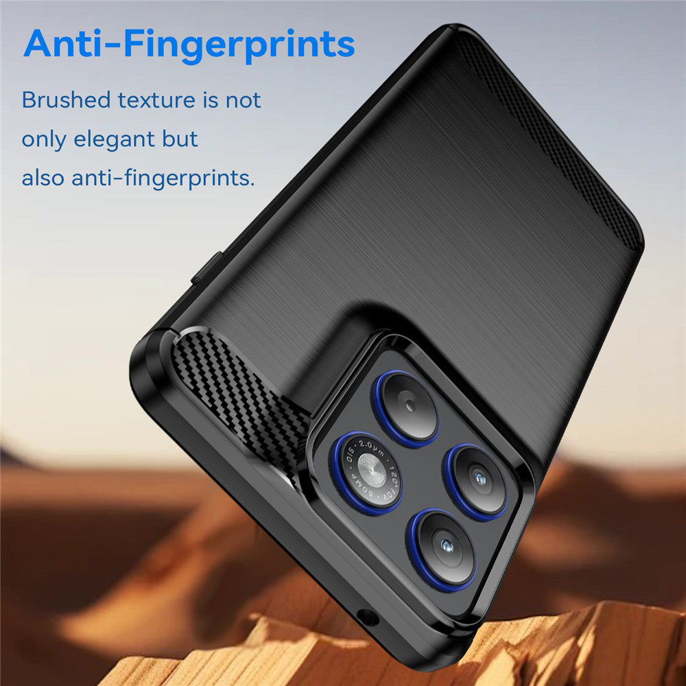 Husa pentru Motorola Edge 70, Techsuit, Carbon, Neagra