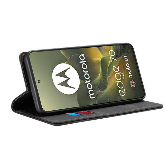 Husa pentru Motorola Edge 70, Techsuit, Confy, Neagra