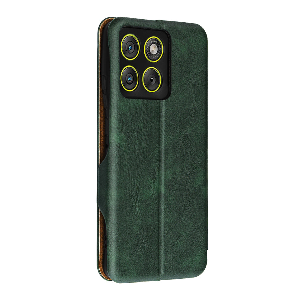 Husa pentru Motorola Edge 70, Techsuit, Safe Wallet Plus, Verde