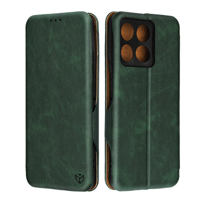Husa pentru Motorola Edge 70, Techsuit, Safe Wallet Plus, Verde