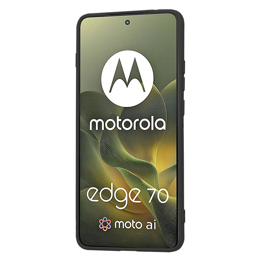 Husa pentru Motorola Edge 70, Techsuit, SoftFlex, Neagra