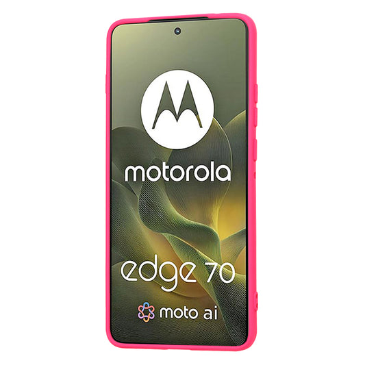 Husa pentru Motorola Edge 70, Techsuit, SoftFlex, Roz Inchis