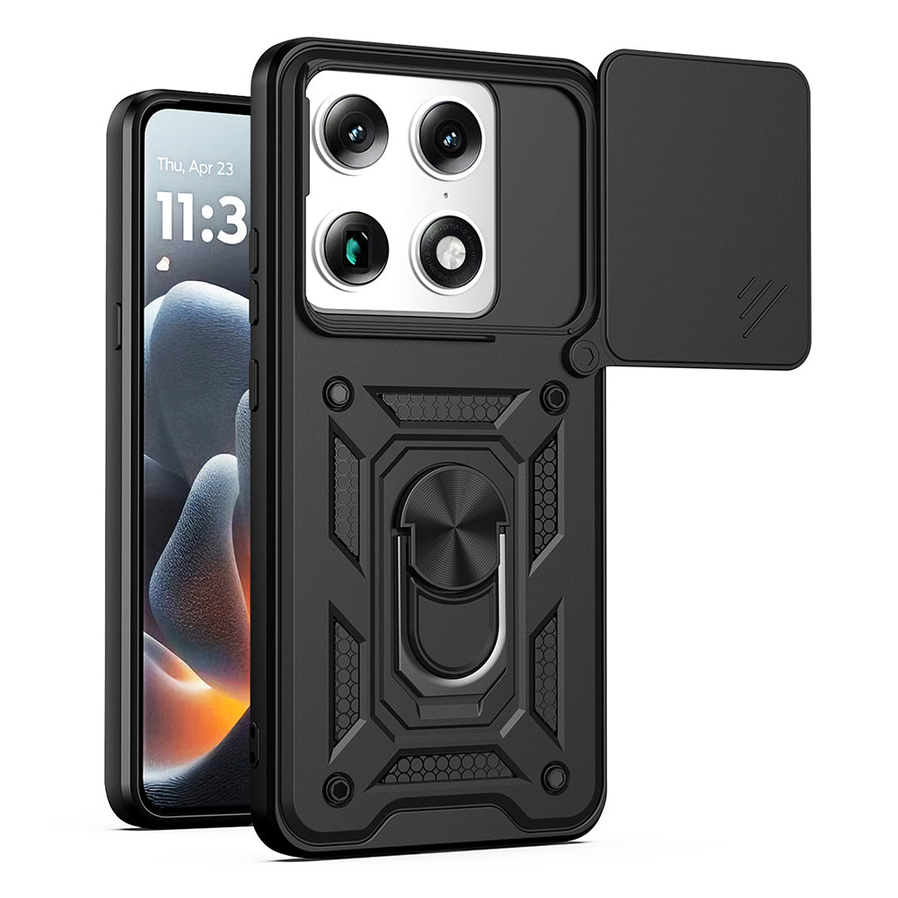 Husa pentru Motorola Edge 70 Ultra / Signature, Techsuit, CamShield, Neagra