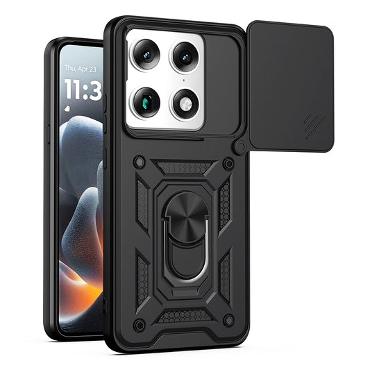 Husa pentru Motorola Edge 70 Ultra / Signature, Techsuit, CamShield, Neagra