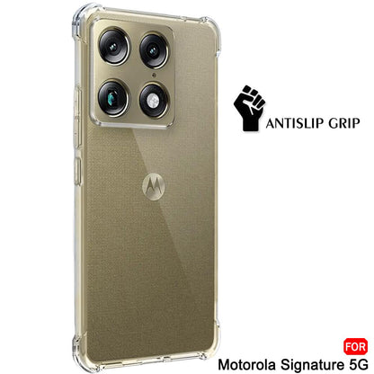 Husa pentru Motorola Edge 70 Ultra / Signature, Techsuit, Shockproof Clear, Transparenta