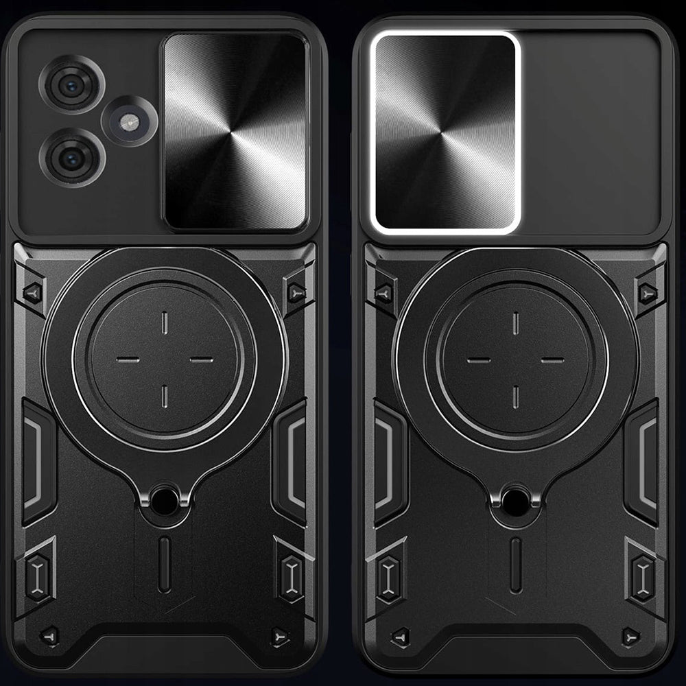 Husa pentru Motorola Moto G86, Techsuit, CamGuard Pro, Neagra