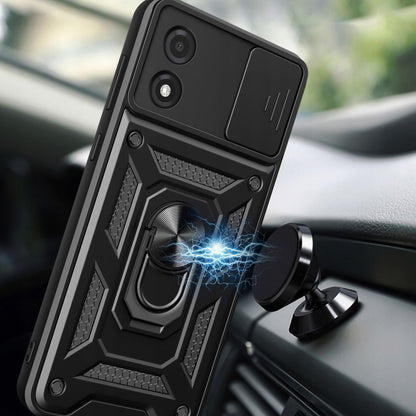 Husa pentru Motorola Moto E13, Techsuit, CamShield, Neagra