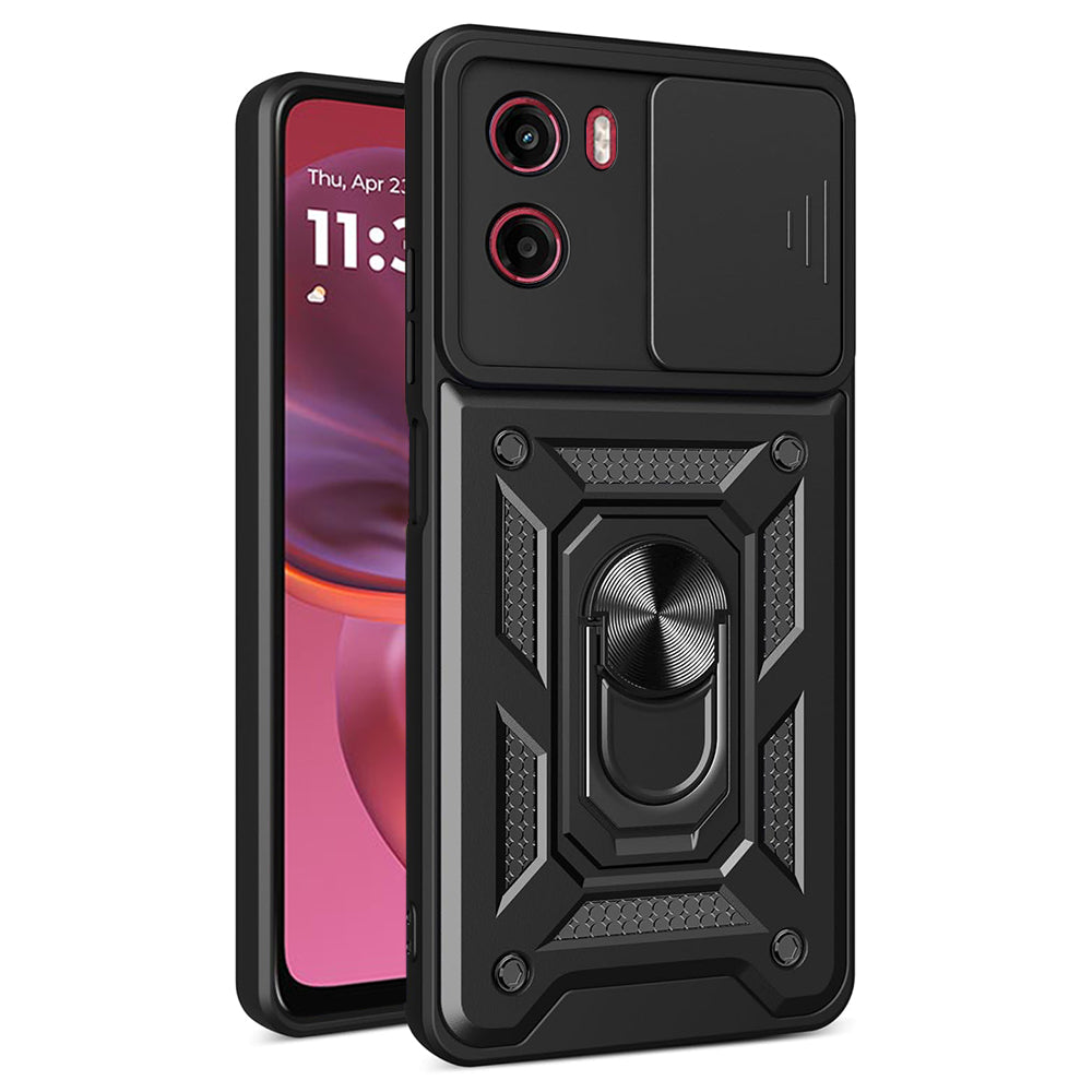 Husa pentru Motorola Moto E15 / G05, Techsuit, CamShield, Neagra