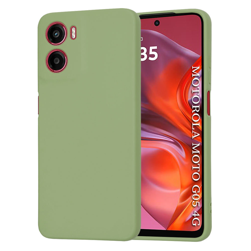 Husa pentru Motorola Moto E15 / G05, Techsuit, SoftFlex, Matcha