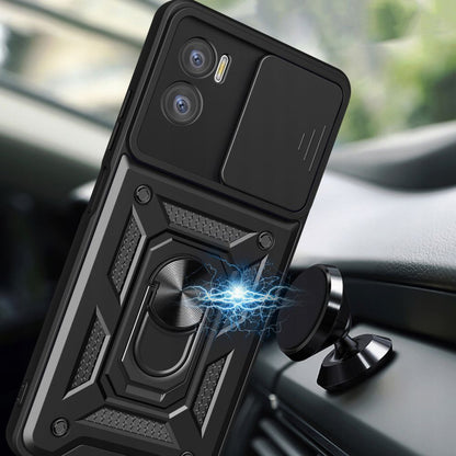 Husa pentru Motorola Moto E22i / E22, Techsuit, CamShield, Albastra