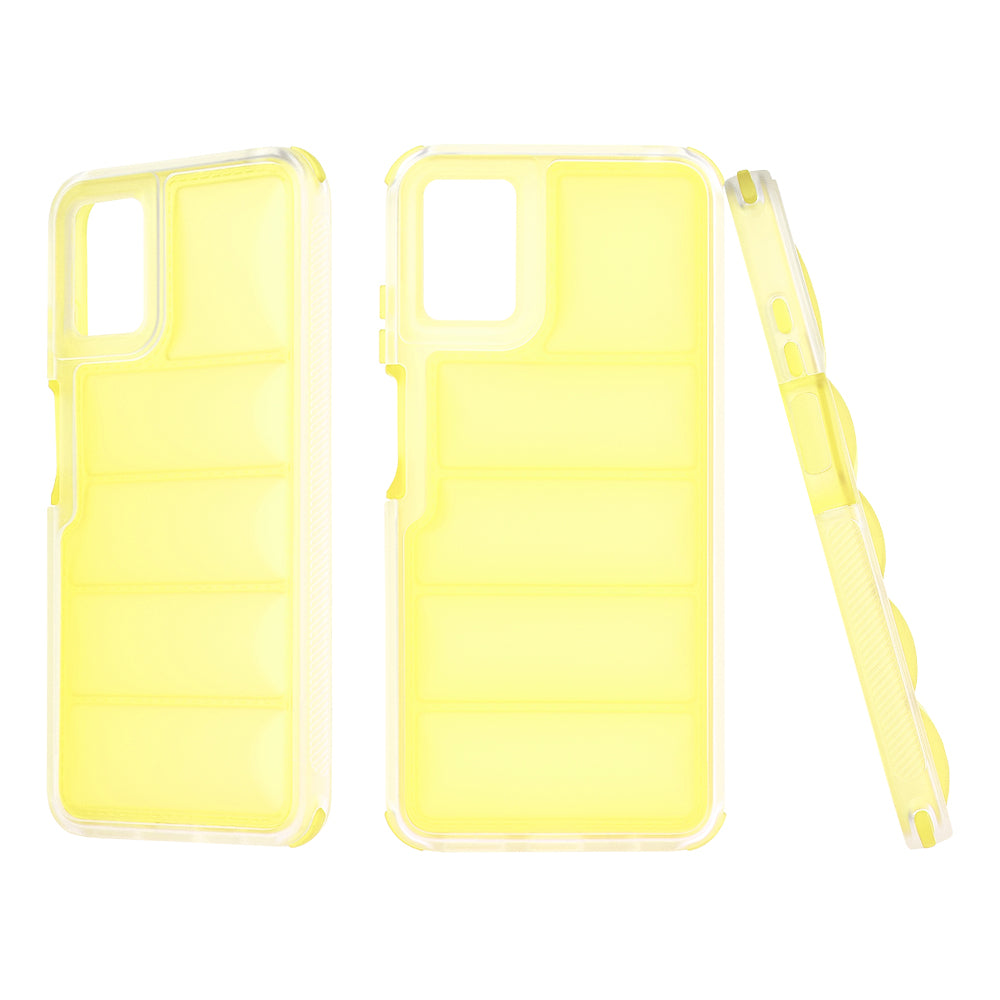 Husa pentru Motorola Moto E22i / E22, Techsuit, Wave Shield, Galbena