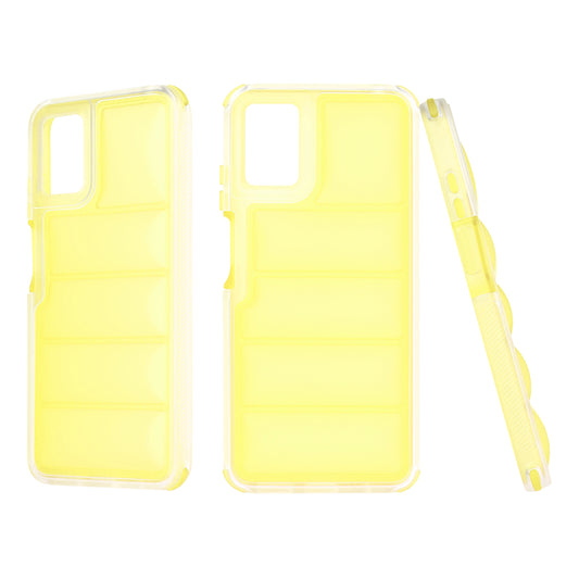 Husa pentru Motorola Moto E22i / E22, Techsuit, Wave Shield, Galbena
