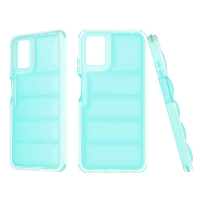 Husa pentru Motorola Moto E22i / E22, Techsuit, Wave Shield, Turcoaz