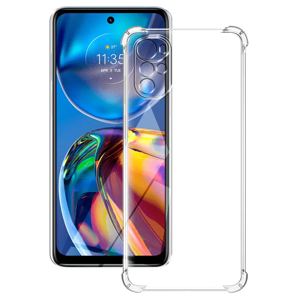Husa pentru Motorola Moto E32s / E32 / G22, Techsuit, Shockproof Clear, Transparenta