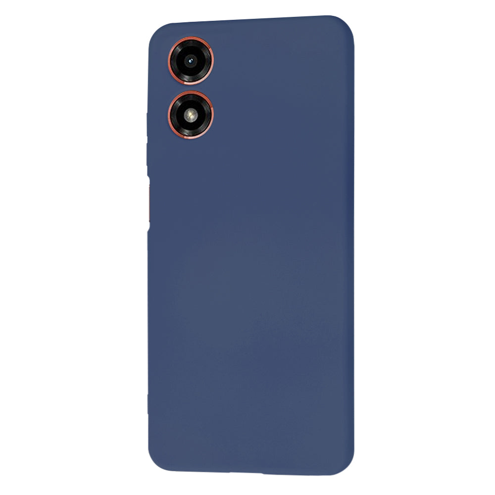 Husa pentru Motorola Moto G04s / E14 / G04, Techsuit, SoftFlex, Bleumarin
