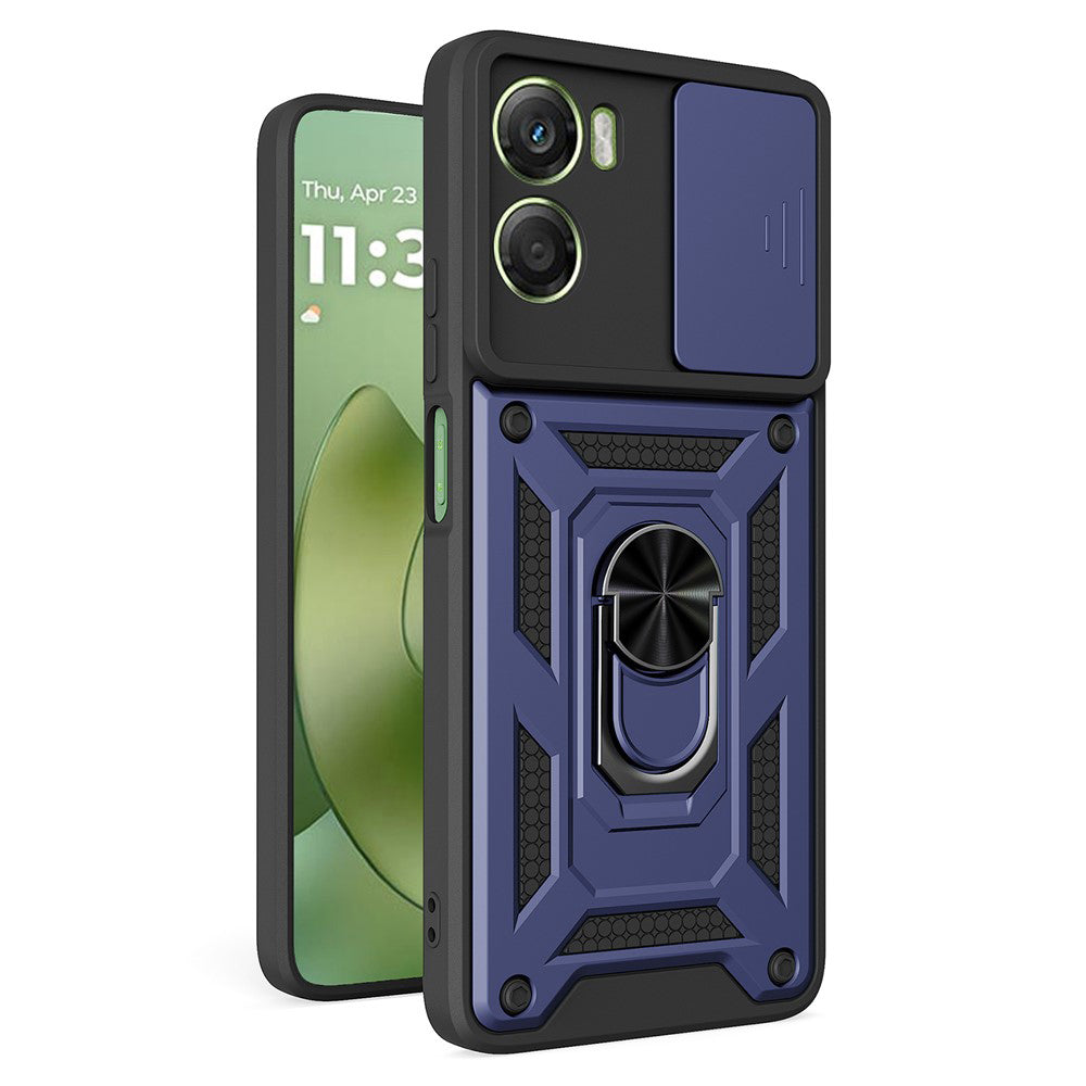 Husa pentru Motorola Moto G06, Techsuit, CamShield, Albastra