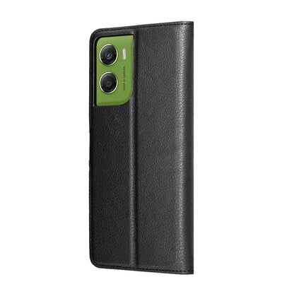 Husa pentru Motorola Moto G06, Techsuit, Leather Folio, Neagra