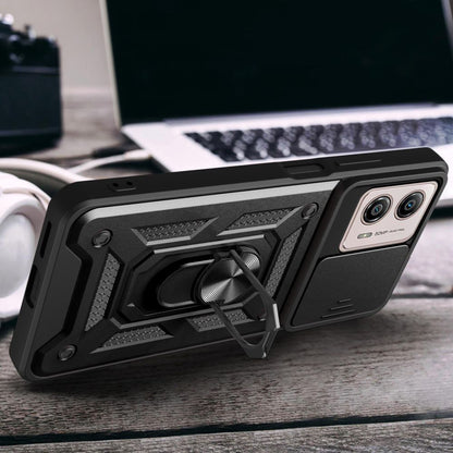 Husa pentru Motorola Moto G13 / G23 / G53, Techsuit, CamShield, Neagra