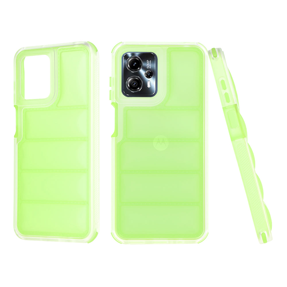 Husa pentru Motorola Moto G13 / G23 / G53, Techsuit, Wave Shield, Verde