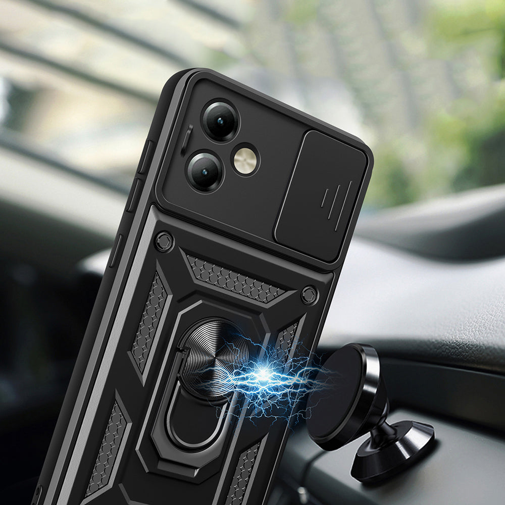 Husa pentru Motorola Moto G14, Techsuit, CamShield, Albastra