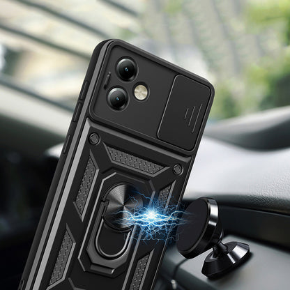 Husa pentru Motorola Moto G14, Techsuit, CamShield, Albastra