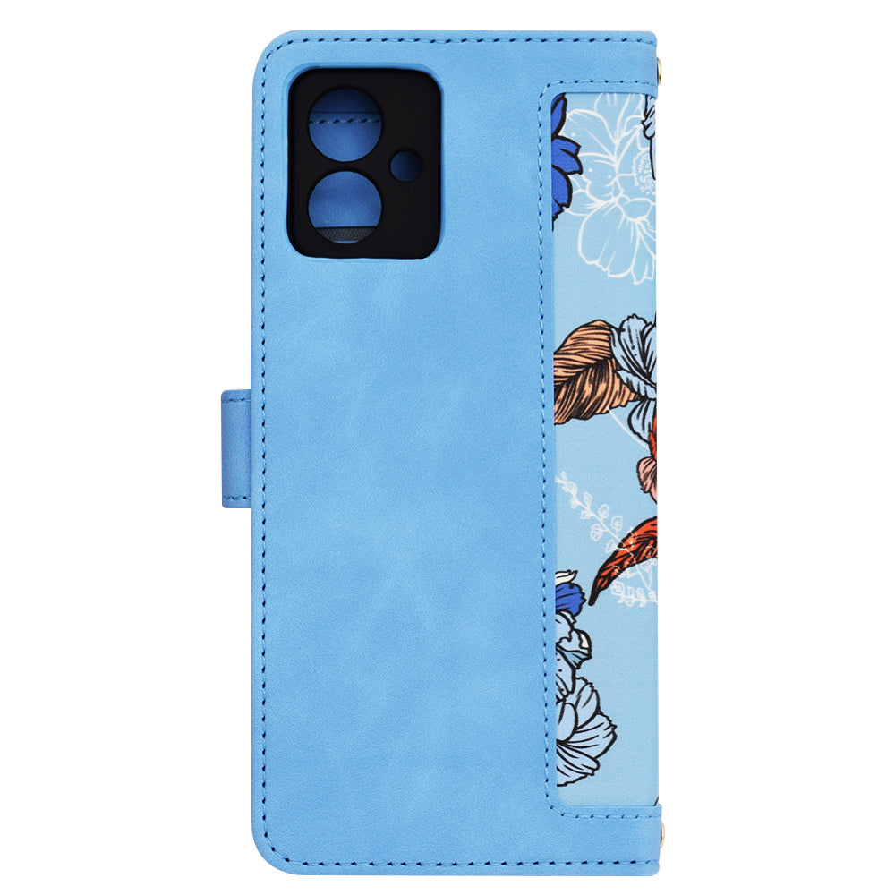 Husa pentru Motorola Moto G14, Techsuit, FlipCraft, Bleu