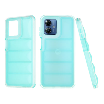 Husa pentru Motorola Moto G14, Techsuit, Wave Shield, Turcoaz