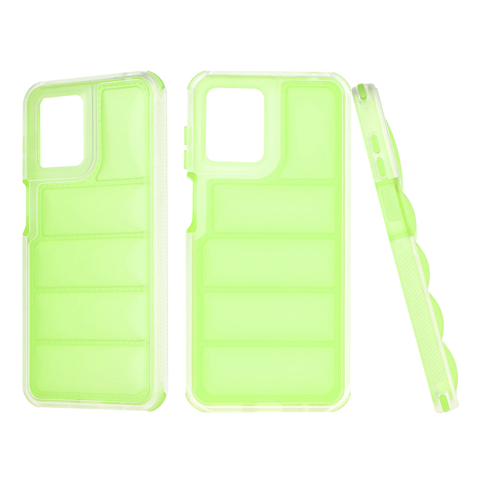 Husa pentru Motorola Moto G14, Techsuit, Wave Shield, Verde
