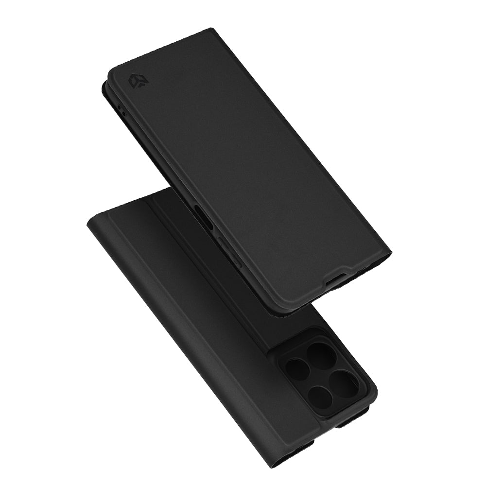 Husa pentru Motorola Moto G15 / G15 Power, Techsuit, Magskin Book, Neagra