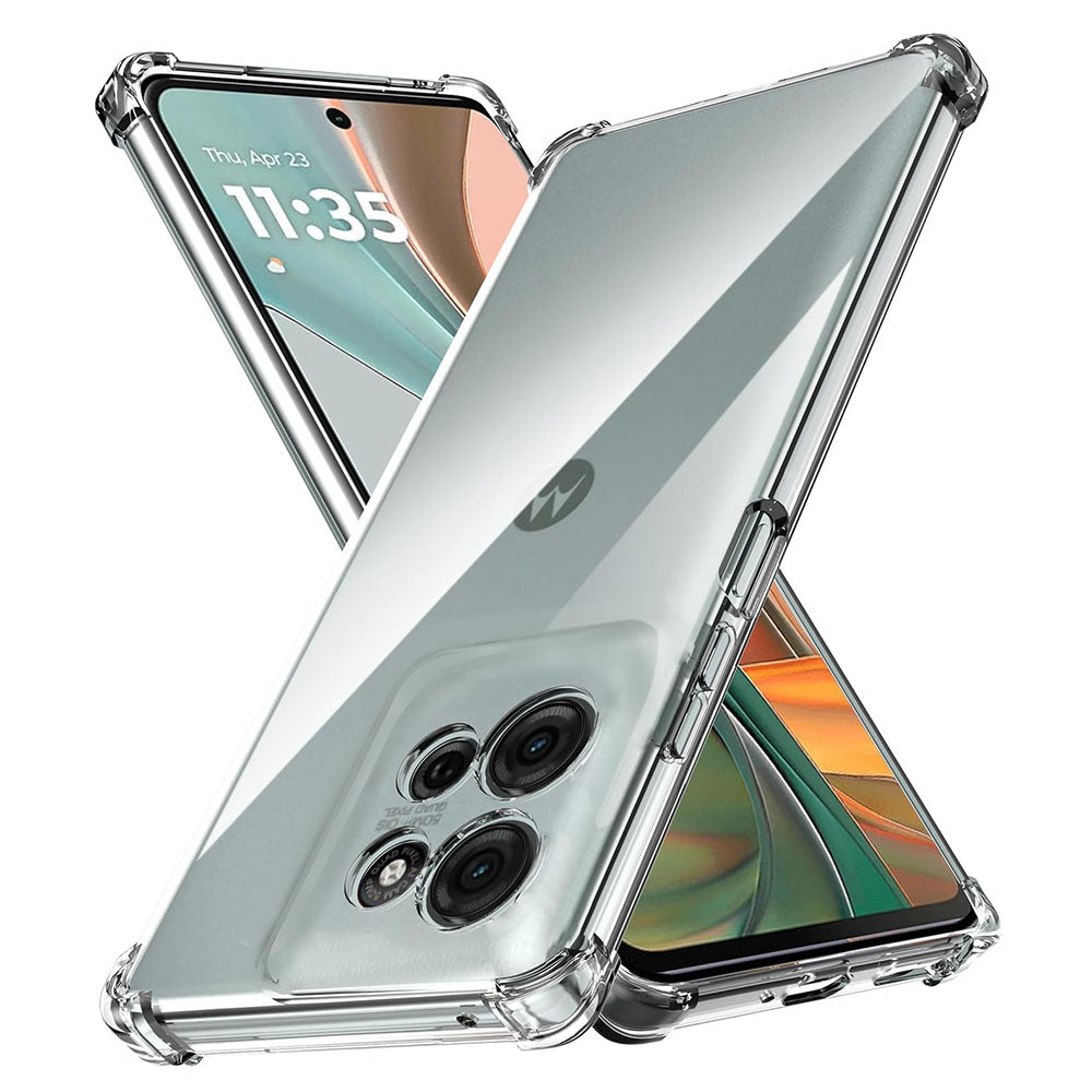 Husa pentru Motorola Moto G15 / G15 Power, Techsuit, Shockproof Clear, Transparenta