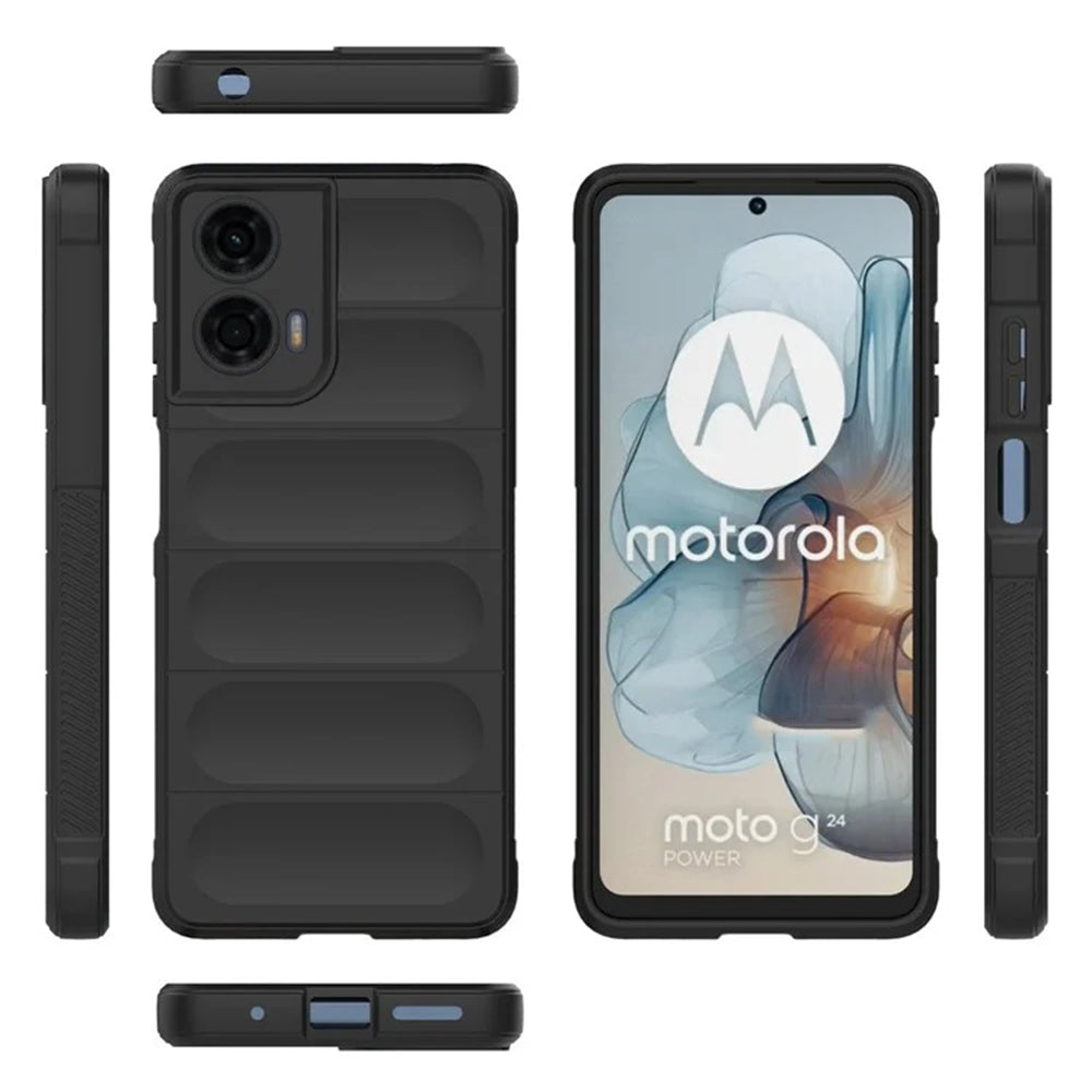 Husa pentru Motorola Moto G24 Power, Techsuit, Magic Shield, Neagra