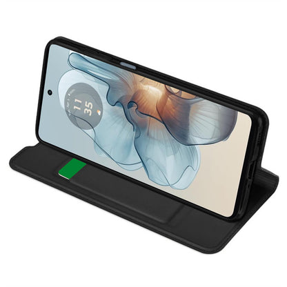 Husa pentru Motorola Moto G24 Power, Techsuit, Magskin Book, Neagra