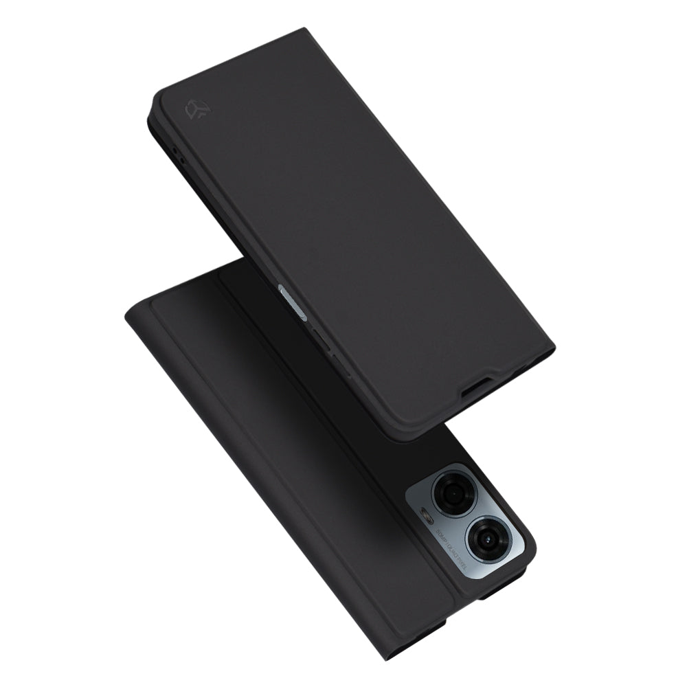 Husa pentru Motorola Moto G24 Power, Techsuit, Magskin Book, Neagra
