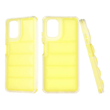 Husa pentru Motorola Moto G24 Power, Techsuit, Wave Shield, Galbena
